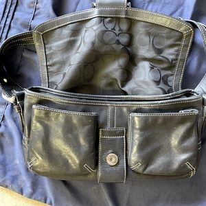 Coach black soho purse great condition